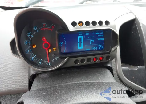 2016 Chevrolet Sonic Ltz Auto z USA, uszkodzony, nr VIN 1G1JE5SB0G4160053